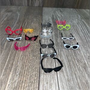 GLASSES ~ 11.5" DOLL SIGNATURE LOOKS LOT OF 15 ASSORTED FRAME & COLOR SUNGLASSES